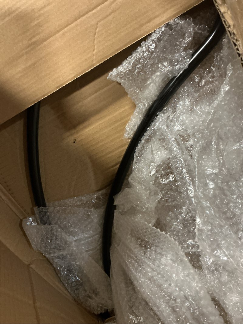 Condition photo showing As Is for Ashman Shepherd Hook Stand, Bird Cage Stand, Outdoor and Indoor Flower Basket, Patio Plant and Bird Feed Station Stand(2 Pack)