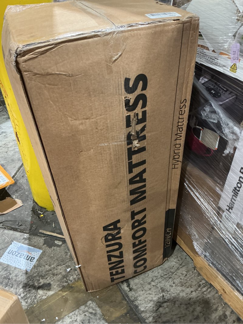 Condition photo showing Good Condition for tenzura comfort mattress 121nch hybrid mattress