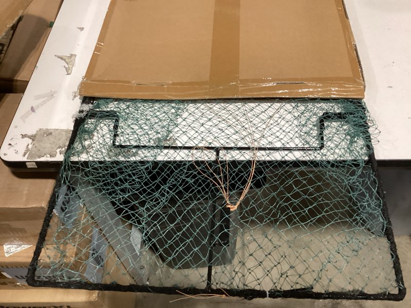Condition photo showing New/Like New for humane pigeon trap,bird trap for quail,turkey,net traps (19.7x23.6 inch)