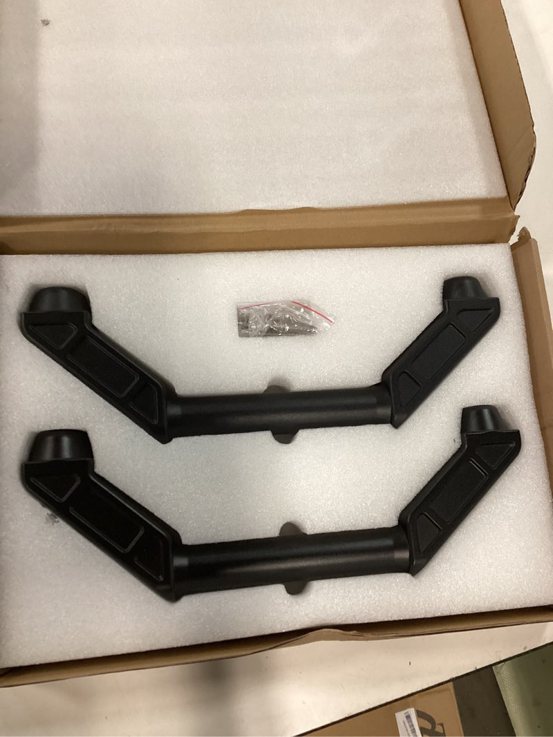 Condition photo showing New/Like New for jimen for bronco grab handles, 2 pack front metal grab bars roll bar grip handle compatible with ford bronco 2021-2023