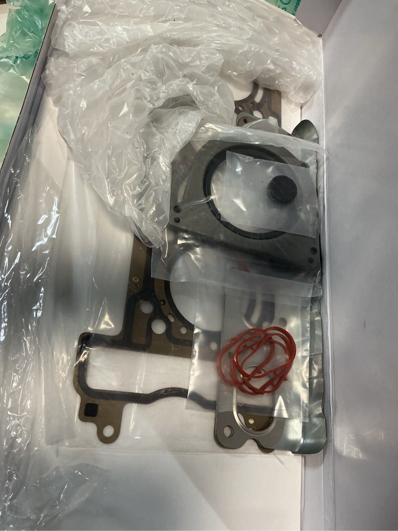 Condition photo showing As Is for 2740160020 rebuild gasket seals kit fits for mercedes c180 e250 w205 w212 x253 r172 m274 engine rebuilding gasket replace oe 2740160020 2740164100 2740162000
