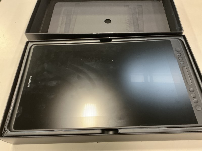 Condition photo showing Good Condition for HUION Kamvas Pro 16 graphic tablet 5080 lpi 344.16 x 193.59 mm USB Black