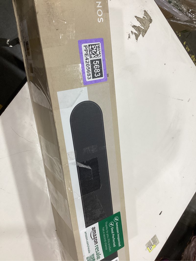 Condition photo showing Good Condition for sonos ray - compact soundbar for tv and music - black black soundbar only