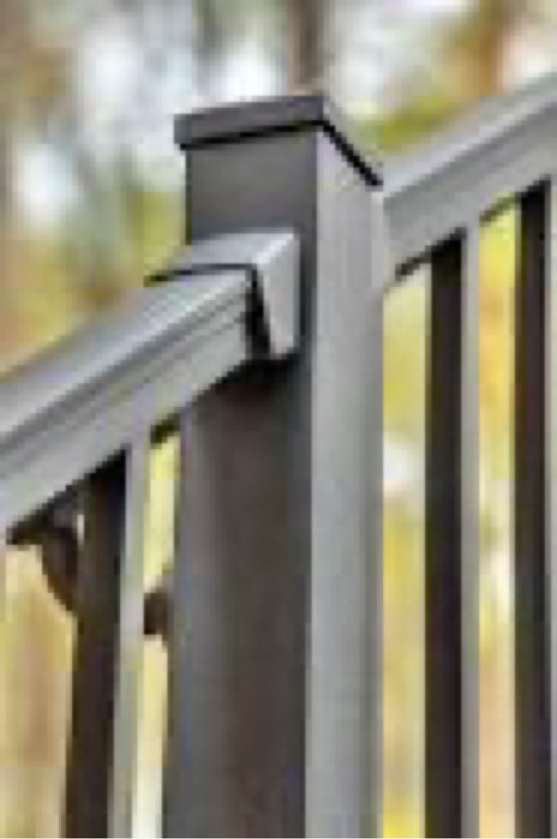 trex select stair swivel bracket pack charcoal black 4pack