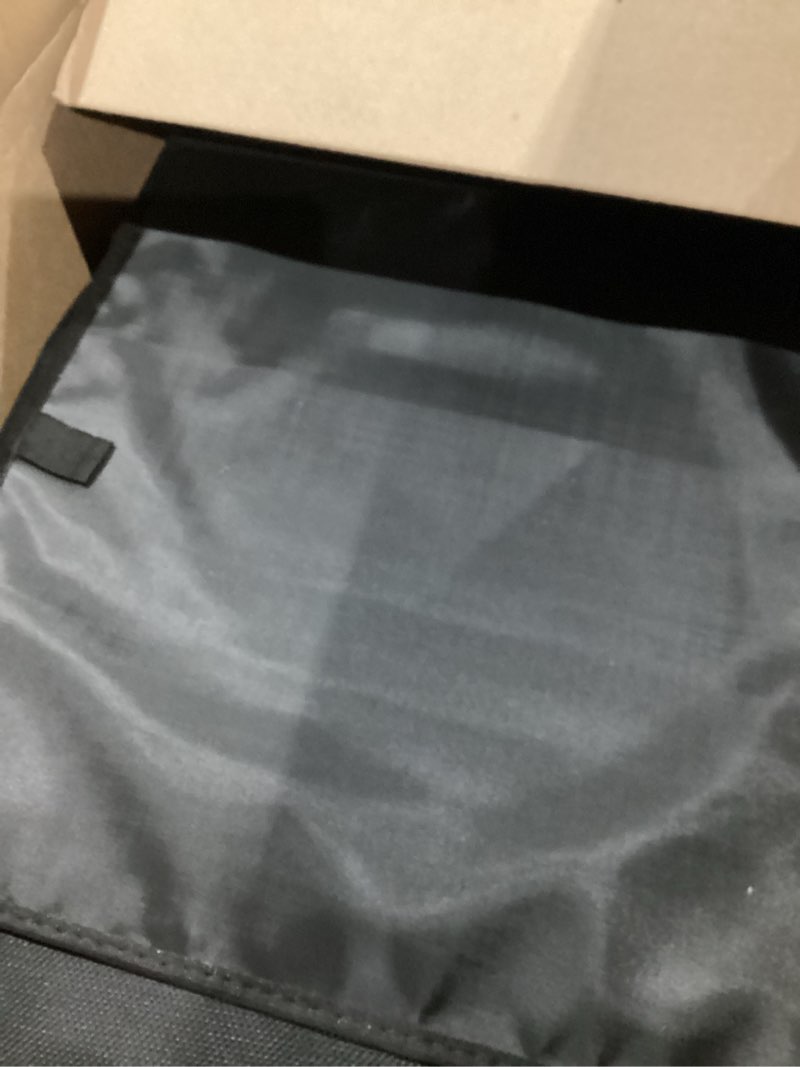 Condition photo showing Good Condition for Comic Book Storage for 300-350 Comics, Fireproof & Water-Resistant & Moistureproof Stackable Comic Book Box with Flap Zipper Mesh Pocket and Label Window, Comic Book Case with Fire Zipper Black PLUS
