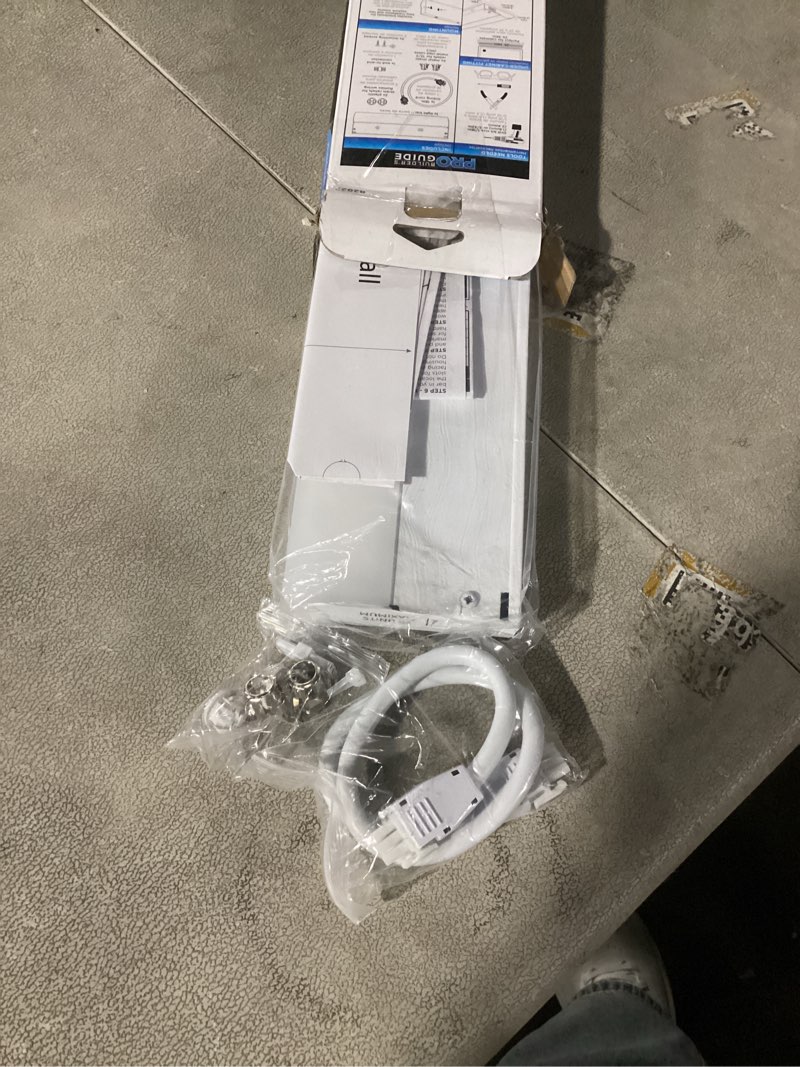 Condition photo showing Good Condition for enbrighten 24 inch hardwired under cabinet lights, 1620 lumens, five white settings from (2700k-6500k), full range dimmable, under counter light, linkable under counter lights for kitchen 82922-t1 24 inches white