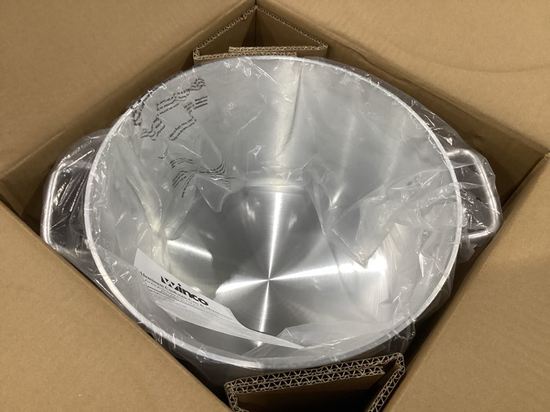 Condition photo showing New/Like New for assp-20 - elemental aluminum sauce pot, 4mm - 20 quart