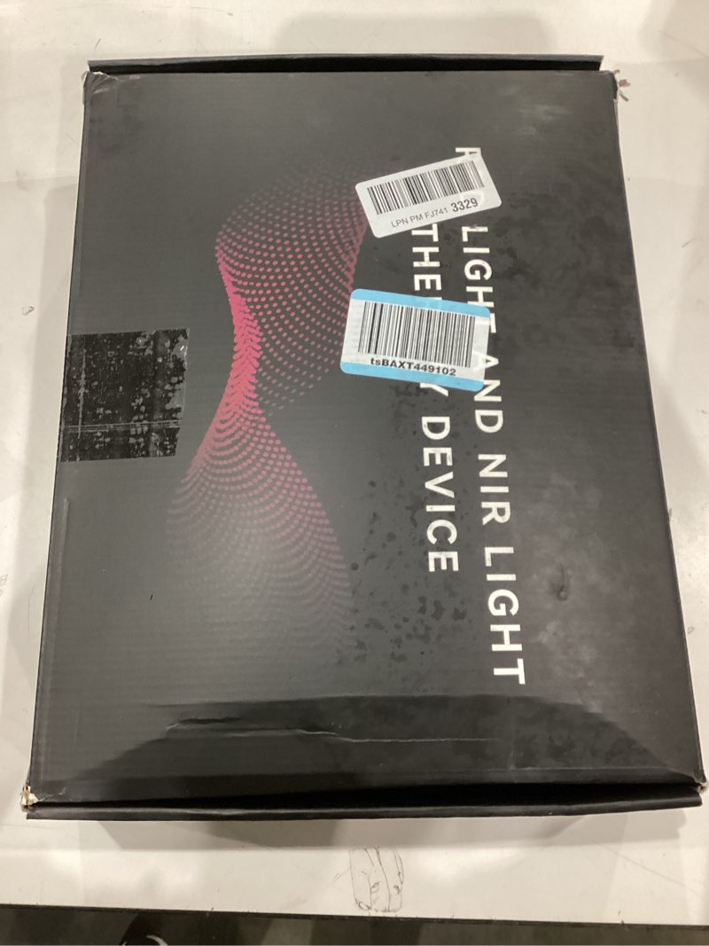 Condition photo showing New/Like New for (Damage to box)  Red Light Therapy for Face and Body, Red Infrared Light Therapy Lamp with Stand Led 660nm Red Light-Therapy& 850nm Infrared Light Device for Body