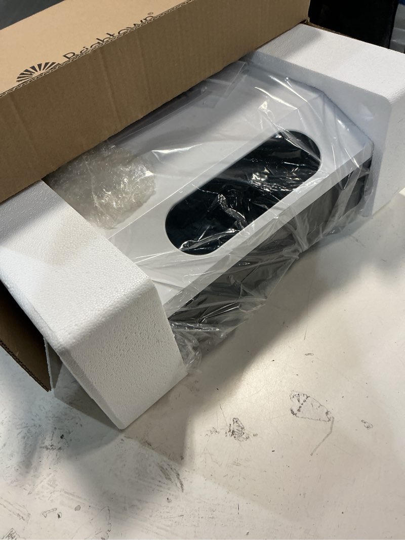 Condition photo showing Good Condition for Brightown Wall Heater, Heater for Indoor Use 1500W, 5 Optional Modes, Adjustable Thermostat, Easy Mount Home Space Heater for Bedroom Bathroom with Remote Control, 12H Timer, Works with Alexa, White Standard Plug White