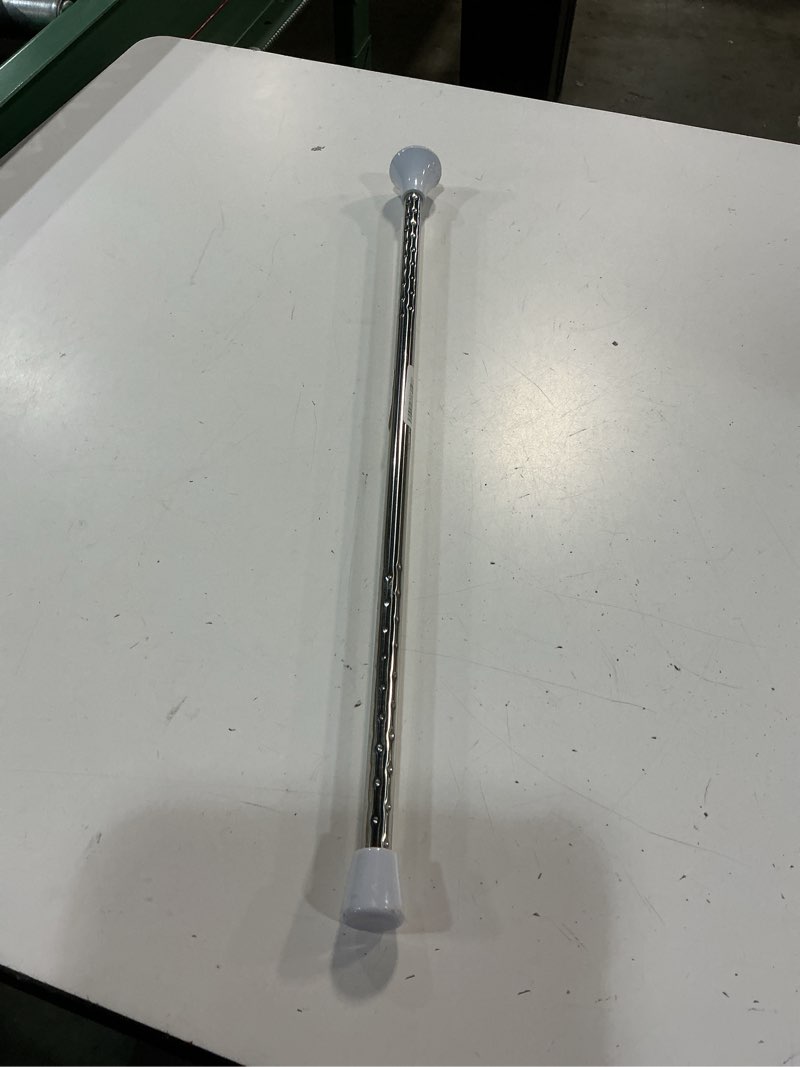 Condition photo showing As Is for schylling twirling baton - metal kids baton - rubberized ends in assorted, white,  colors - ages 1 and up - one baton