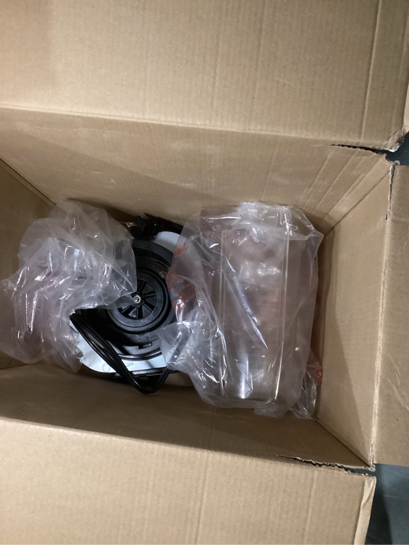Condition photo showing As Is for (tops are missing) ninja ss151 twisti blender duo, high-speed 1600 wp smoothie maker & nutrient extractor* 5 functions smoothie, spreads & more, smarttorque, 34-oz. pitcher & (2) to-go cups, gray 1400 peak watts