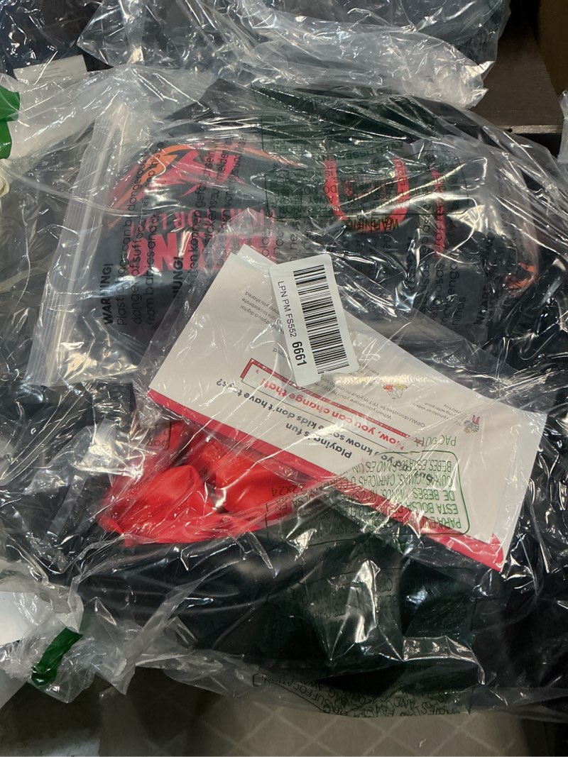 Condition photo showing Good Condition for QPAU 360° Rotatable Punching Bag for Kids, Lager 64” Kids Punching Bag with Gloves, Hand Pump & 6 Targets, Bop Bag Inflatable Punching Toy, Karate Gifts for Boys, Girls Red