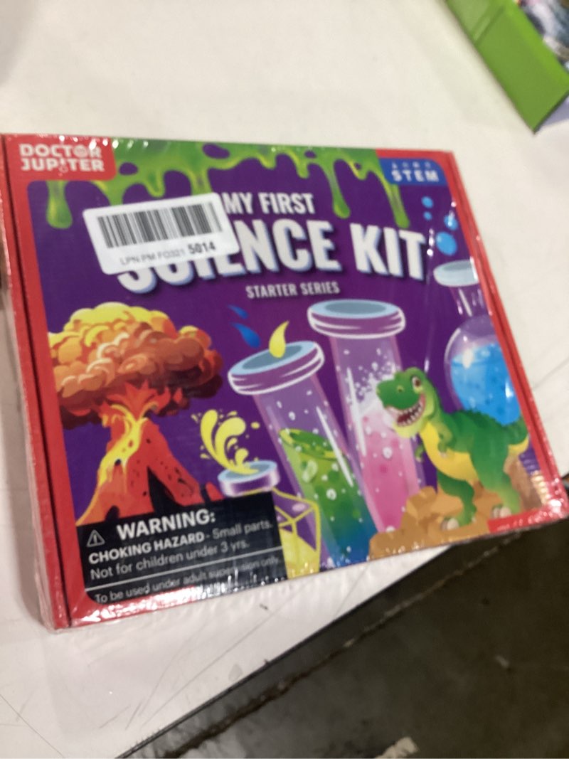 Condition photo showing New/Like New for Doctor Jupiter My First Science Kit for Kids Ages 4-5-6-7-8 | Christmas, Birthday Gift Ideas for 4+ Year Old Boys & Girls | Toy Stem Kit with 50+ Experiments | Learning & Educational Projects My First Science Kit Starter: 4+