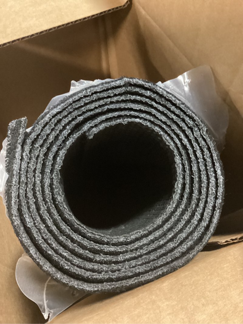 Condition photo showing Good Condition for ottomanson mud mat 2' x 3' - 2 pack entryway rug -non-slip scraper doormat for muddy paws, dirt trapping indoor/outdoor mat for high-traffic areas, kitchen, garage, patio, black black 800s series 2' x 3' (2 pack)