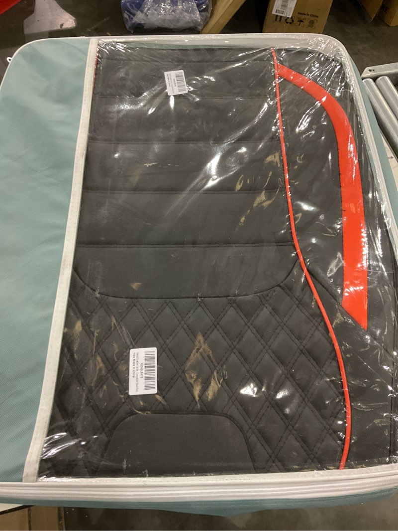 Yeleno01Leather Car Seat Covers, Faux Leather Car Seat Covers for 5-Seat Sedans and SUVs Universal S