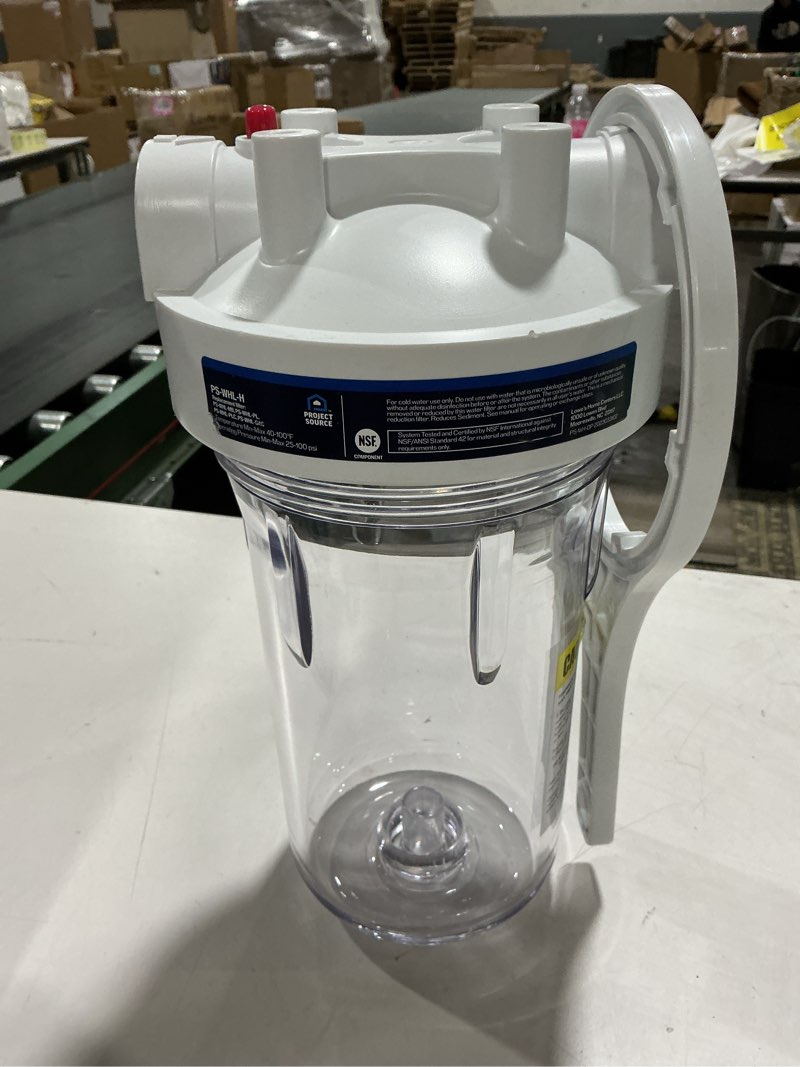 Condition photo showing Good Condition for Whirlpool Large Capacity Whole House Water Filtration System Single-Stage 4-GPM