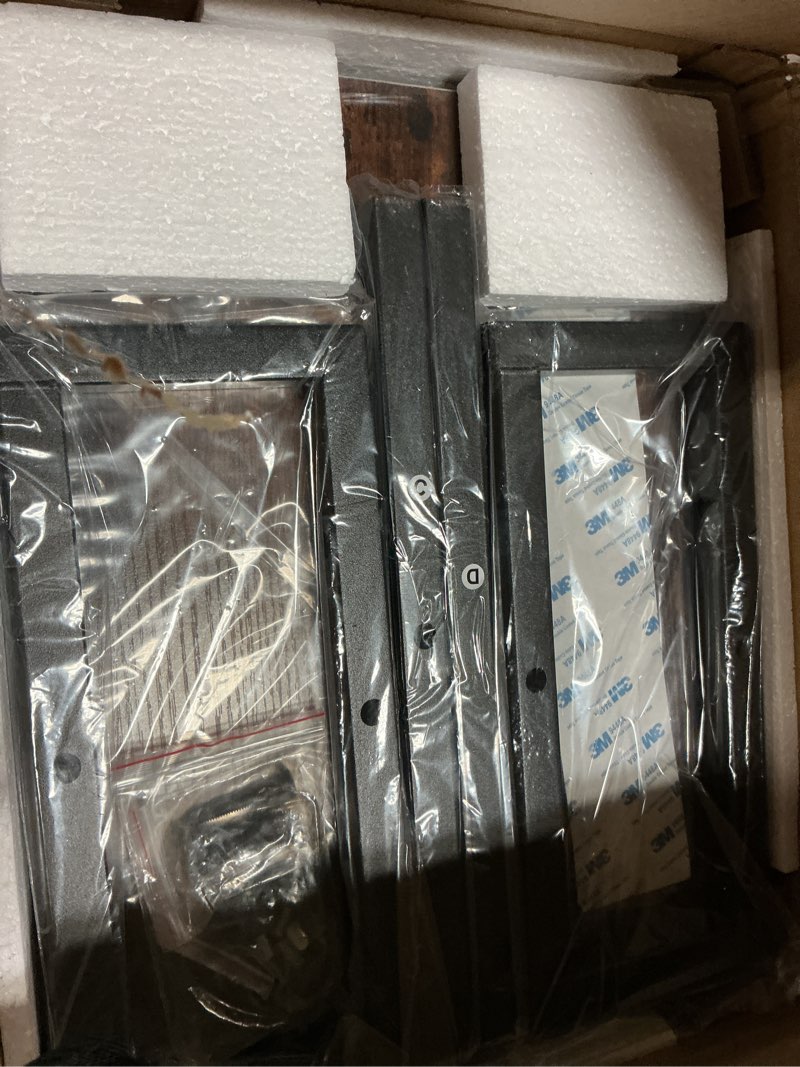 Condition photo showing Good Condition for Wooden Step Stools for Adults Kids with Non-Slip Rubber Feet, Heavy Duty Stepping Stools with 500-LBS Capacity for Bedroom Kitchen Bathroom, Bed Steps for High Beds, Easy to Assemble, Rustic Brown