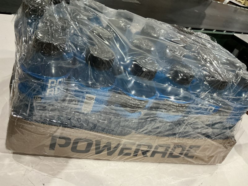 Condition photo showing As Is for powerade mountain blast 20 oz (pack of 24)