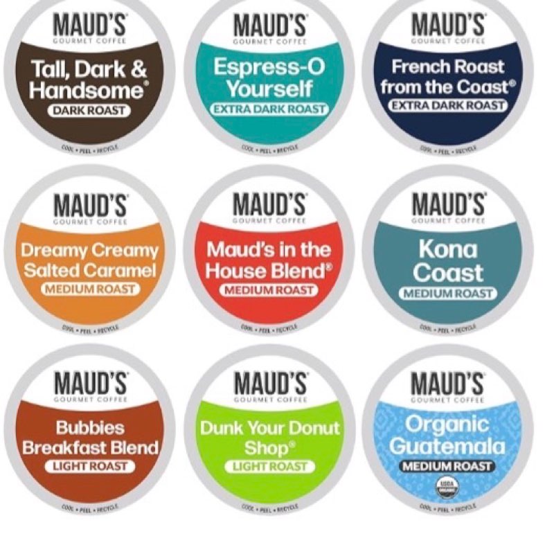 ((Best Use By/12/10/2025))Coffee Variety Sampler, Including Dark Roast, Medium Roast, & Flavored Coffee Pods Variety Pack for 