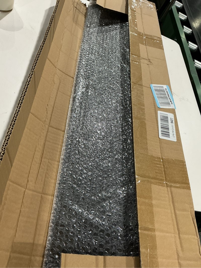 Condition photo showing Good Condition for metal floor stand sign holder base, 36" wide m mount holder, up to 72" tall graphic display floor stand, fit for foam board, composite board, acrylic glass sign, base only, (36 inches)
