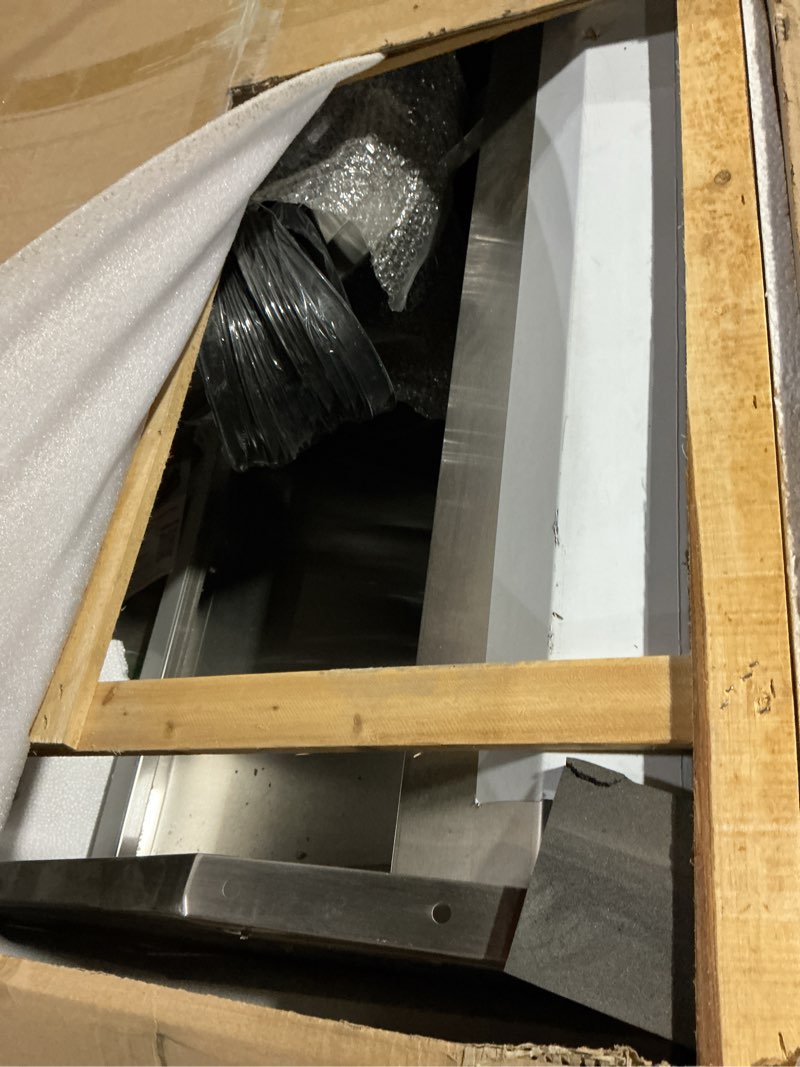 Condition photo showing Good Condition for 5Ft Commercial Exhaust Hood, Rust-Resistant 201 Stainless Steel Vent Hood with 4 Removable u-Shaped Grid Oil Filters for Restaurant, Food Truck, Commercial Kitchen