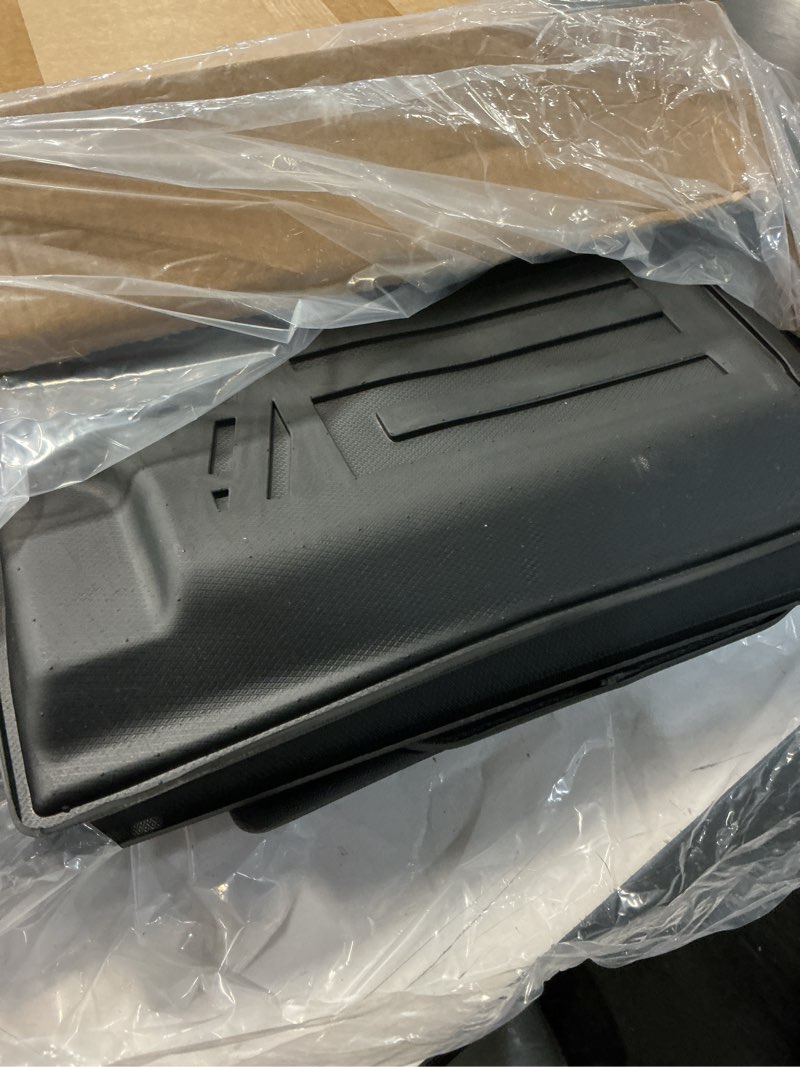 Condition photo showing Good Condition for floor mats set for 2016-2026 dodge durango (only for 7 seats with bench seats), all weather tpe backrest mat trunk mat cargo liner door sill guards accessories (7 seats floor mats set)