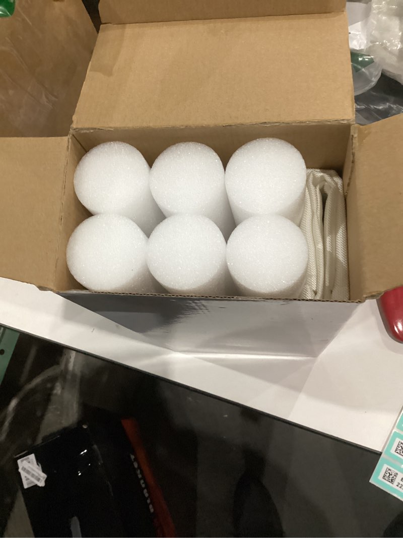 Condition photo showing New/Like New for Comfyanno Under Door Draft Stopper - Bottom Door Gap Filler & Seal - Fits 30” to 36” Door, Block Cold Air, Noise, Sound, Wind, Bugs, Easy to Install, Double Side Block, No Adhesive, White 36 Inch (Pack of 1) White