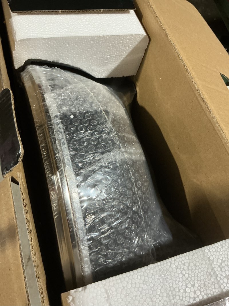 Condition photo showing Good Condition for OVENTE Electric Wok with Nonstick Coating, 13 Inch Family-Sized Skillet, 1400W Power, Adjustable Temperature, Tempered Glass Lid, Cool Touch Handles and Easy to Clean Frying Surface, Copper SK3113CO 13 Inch - Copper