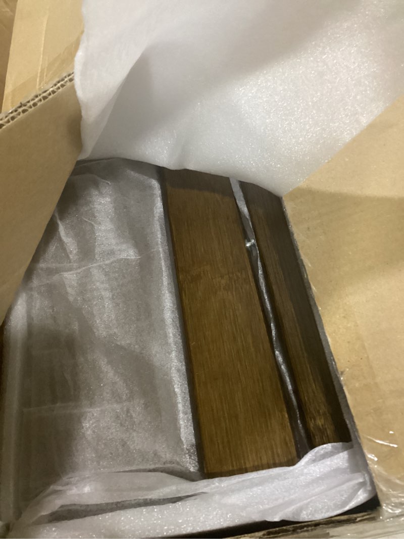 Condition photo showing Good Condition for wire shelf covers, bamboo wire rack covers for pantry, closet?kitchen (5pcs, 24" w x 16" d, walnut)