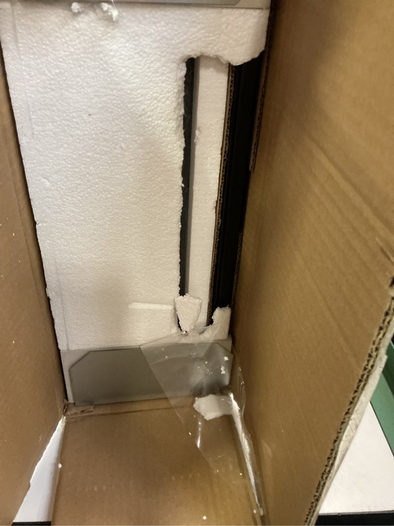 Condition photo showing Good Condition for Recessed Medicine Cabinets for Bathroom with Mirror: 16x24 Wall Mount Mirrored Vanity Chest - 16 x 24 inch Small Storage Cabinet with Adjustable Shelves - Matte Black Framed