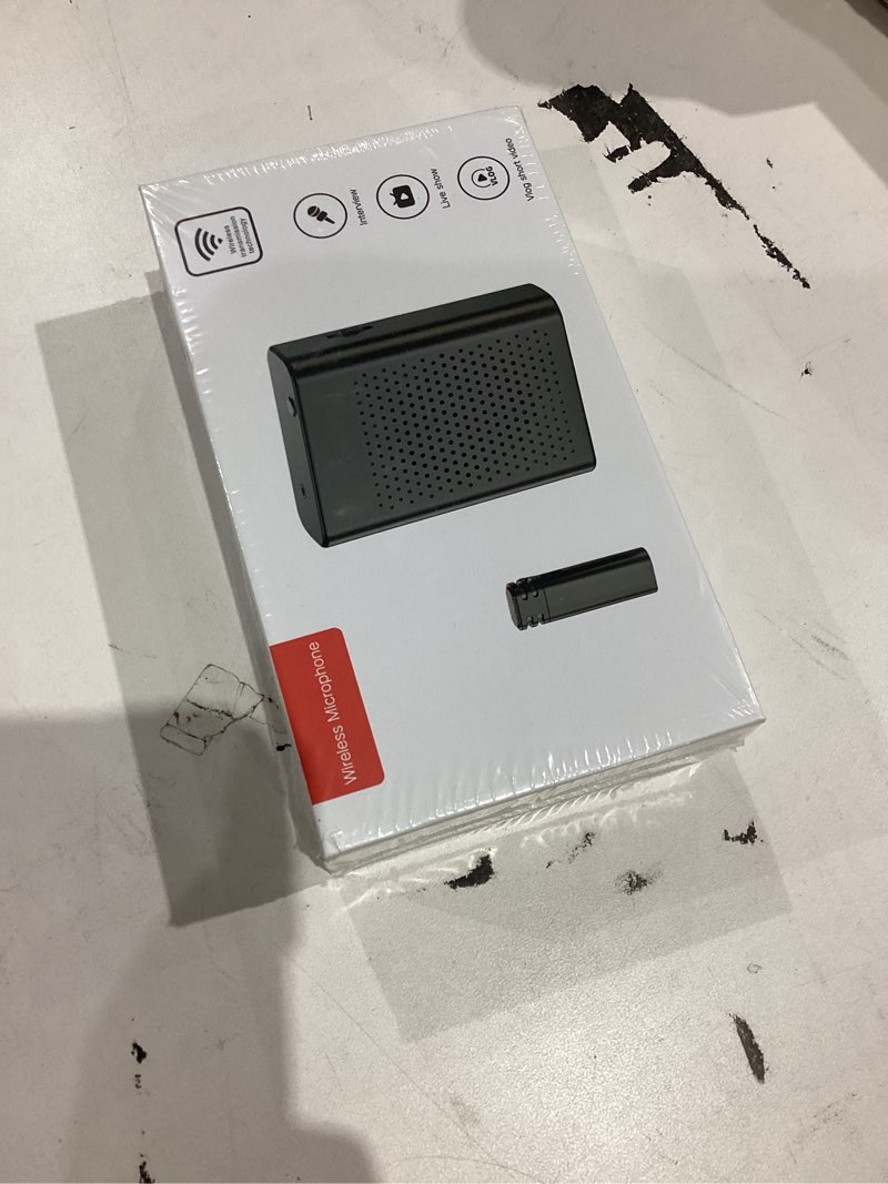 Condition photo showing New/Like New for Newest Voice Amplifier Wireless Microphone, Classroom Microphone for Teachers, PA System with Wireless Microphone and Speakers for Yoga, Meetings, Speeches, and Tours, White