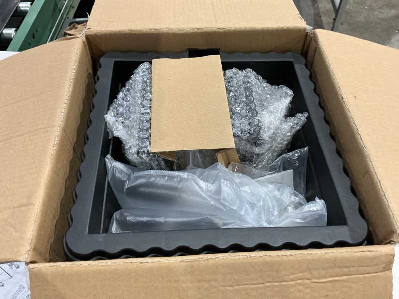 Condition photo showing Good Condition for 2 pack outdoor flower pots 2 in 1, solar post lamps waterproof, solar lamp post lights, wall mount or freestanding, outdoor decorative lamp for garden, patio, front porch, back door, warm white.