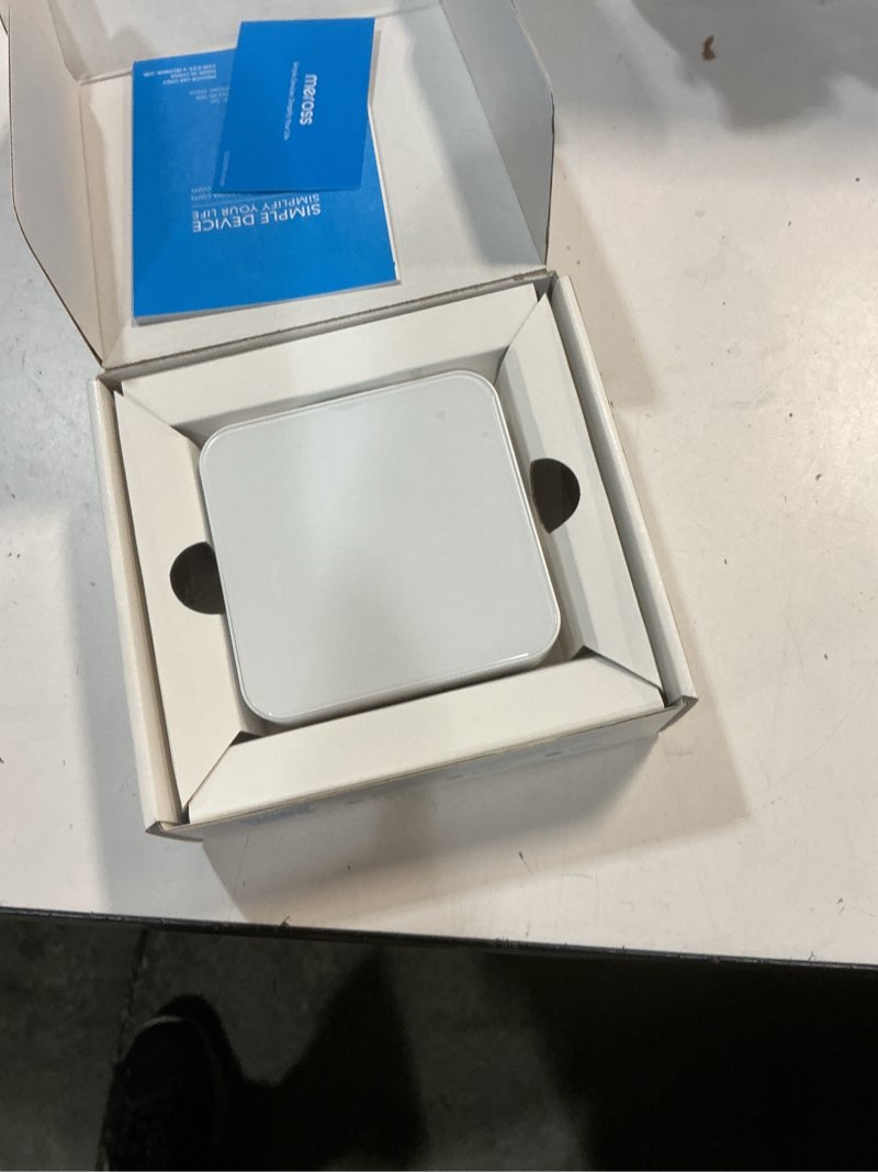 Condition photo showing New/Like New for meross Smart Thermostat for Home, WiFi Thermostat Works with Matter, Alexa, Apple Home, Google Assistant, App & Voice Control, 7x24h Scheduling, Energy Saving, C-Wire Required White