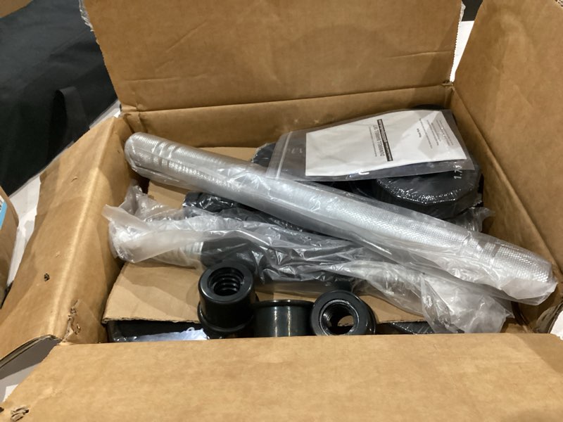 Condition photo showing Good Condition for kiss gold weights dumbbells set, adjustable dumbbell sets 22lbs 44lbs 66lbs 88lbs with solid steel, barbell free weight set with connector workout home gym equipment for men women strength training shaping 44 lbs (each dumbbell 22lbs)