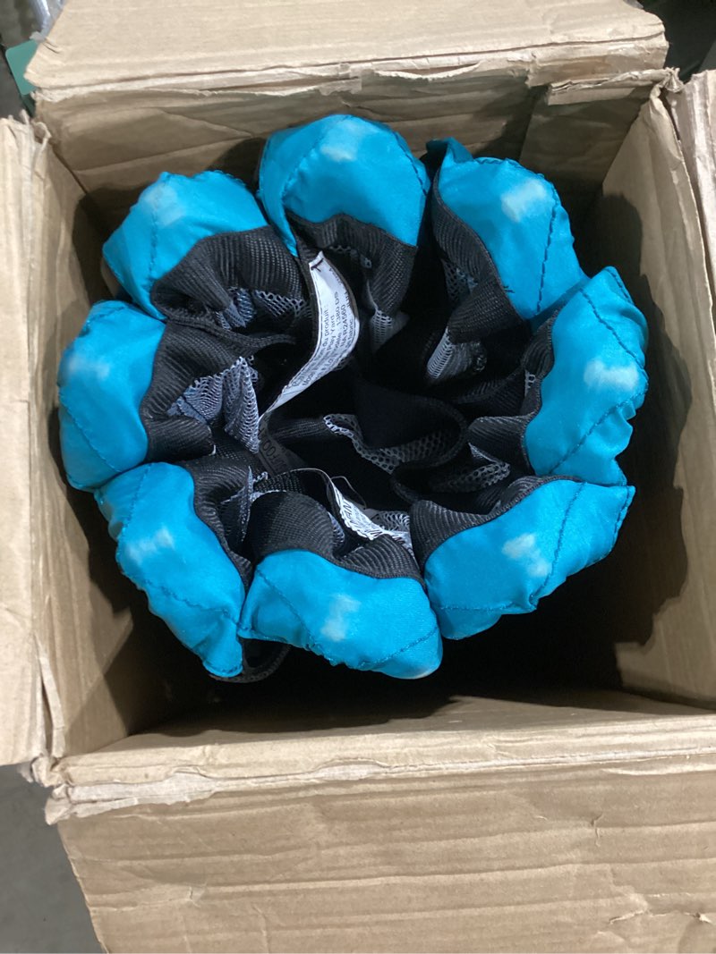 Condition photo showing Good Condition for regalo my play deluxe extra large portable play yard indoor and outdoor, bonus kit, washable, teal, 8-panel