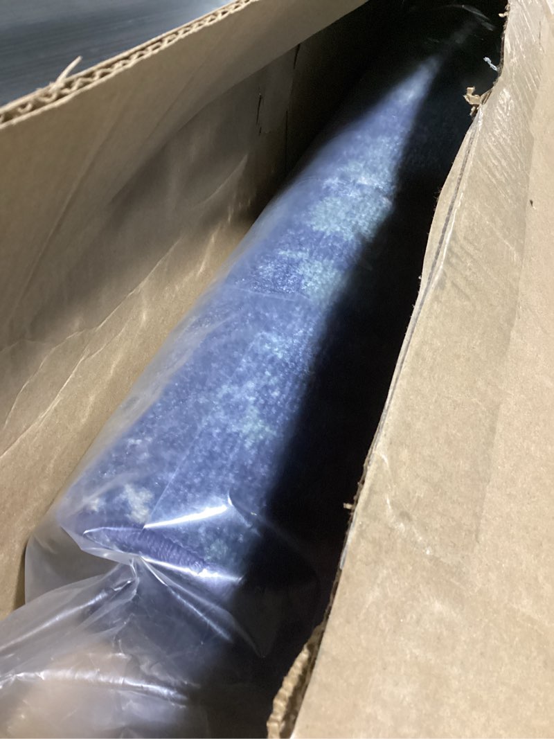 Condition photo showing Good Condition for Maples Rugs Horizon Modern Abstract Runner Rug - Made in USA - Low Profile, Non Slip Indoor Long Carpet for Hallway, Kitchen, and Laundry Room, 2'6 x 10', Arctic Blue 2'6" x 10' (Runner) Arctic Blue