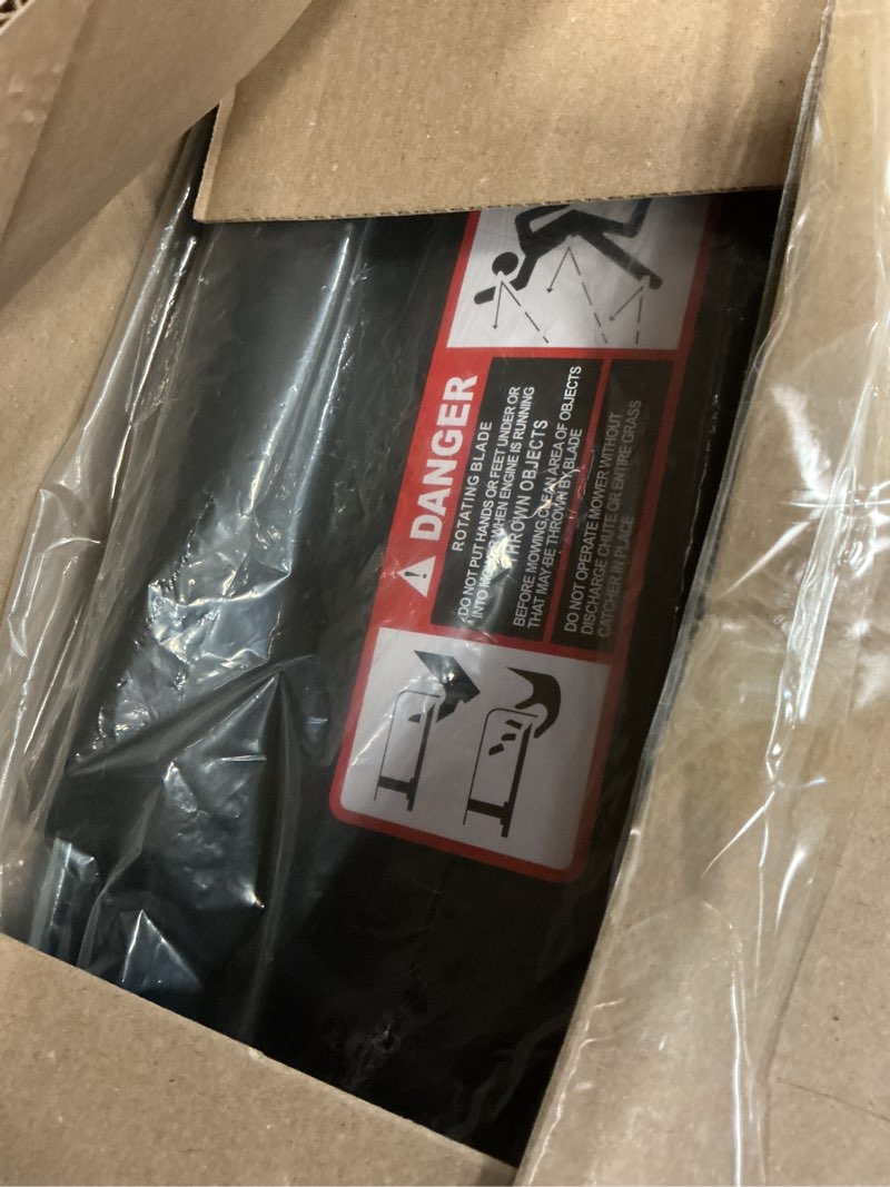 Condition photo showing New/Like New for replacement part tca16388 mower deck side discharge chute kit compatible with john deere 48c, 54c, 54d, 62d fits lawn and garden tractor models: gx255, gx325, gx335, gx345 lawn tractors
