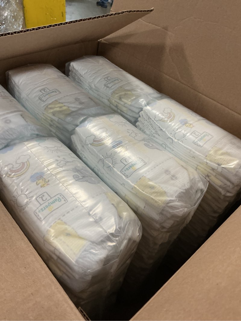 Condition photo showing Good Condition for pampers swaddlers diapers size 2  186 count (select for more options)