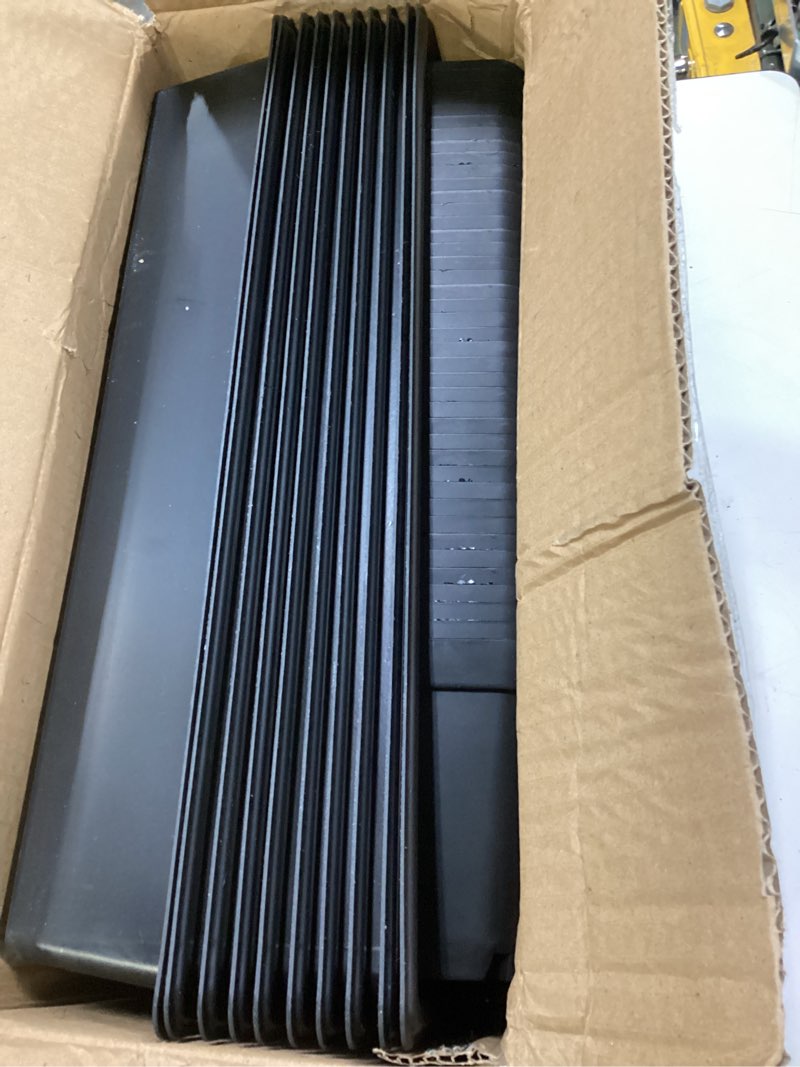 Condition photo showing Good Condition for 4 inch (10CM) Square Nursery Pots 120pcs, Sturdy Seedlings Trays 10 Pcs, Seeds Starter Germination Tray, Microgreening Planter Nursery Propagation 10 Sets
