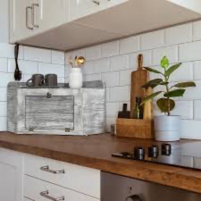 Pagedale Countertop Bread Box INCOMPLETE 