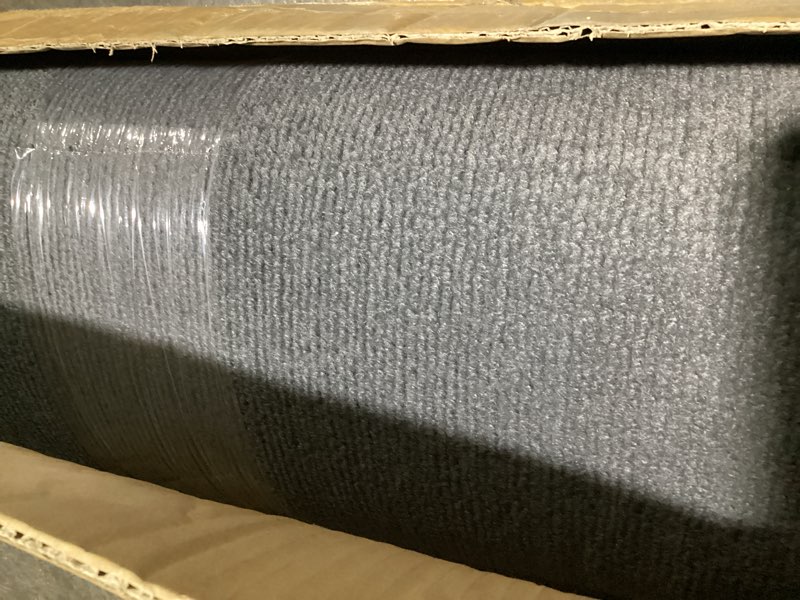 Condition photo showing Good Condition for Marine Carpet,6 FT x 14 FT Smoke Gray Indoor Outdoor Carpet 0.2" Thick Boat Carpet with Water-Proof TPE Backing, Non-Slide Outdoor Marine Carpet Roll for Home, Patio, Porch, Deck Smoke Gray 6 FT x 14 FT