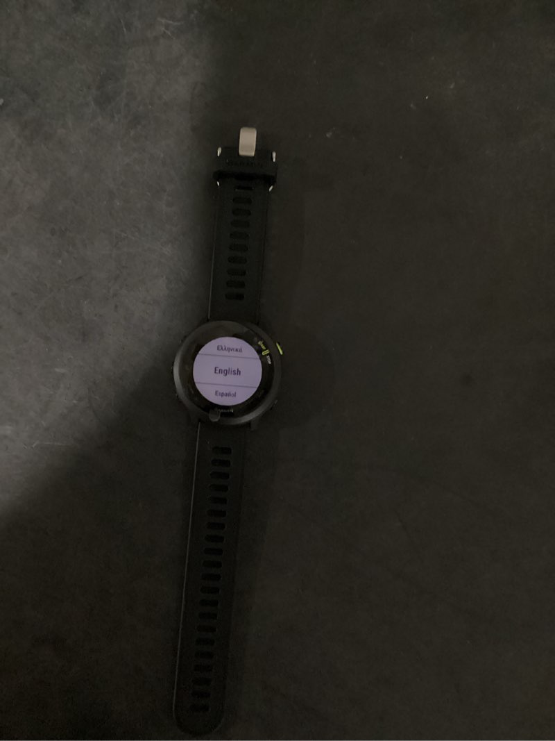 Condition photo showing New/Like New for working verified garmin forerunner 55 running watch black