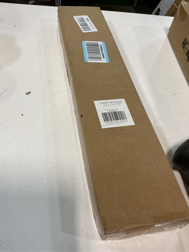 Condition photo showing New/Like New for lazblinds upgraded top down bottom up (tdbu) honeycomb blinds, no drill no tools easy install cordless cellular shades for windows 20" w x 48" h, white - light filtering light filtering - white 20"w x 48"h