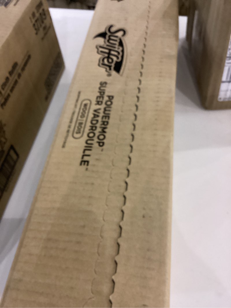 Condition photo showing New/Like New for Swiffer PowerMop Wood Mop Kit for Floor Cleaning  Lemon Scent