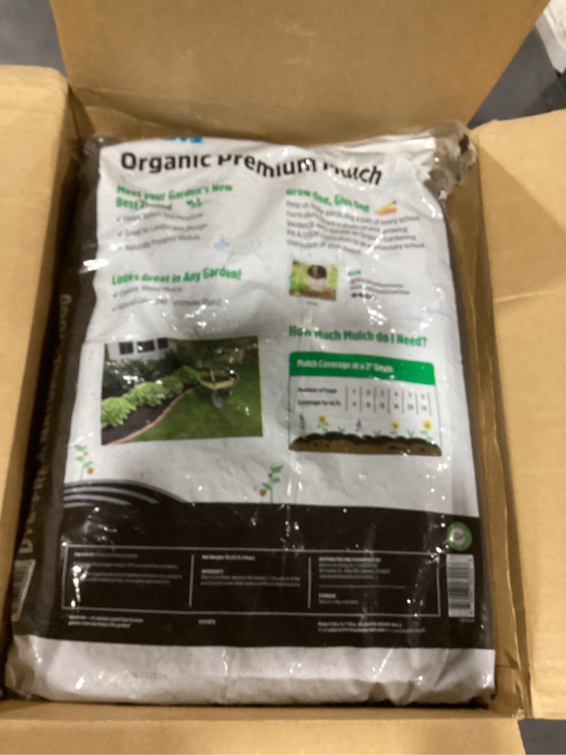 Condition photo showing Good Condition for back to the roots 25.7qt (1 cubic ft) organic premium mulch