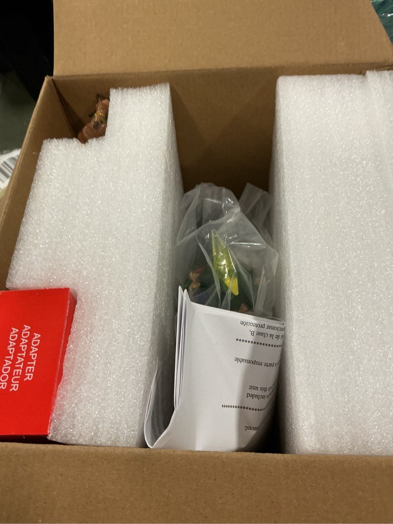 Condition photo showing New/Like New for Carole Towne Lighted Musical Trees in the Christmas Villages departmen