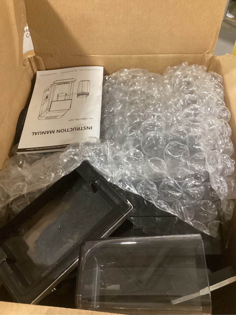 Condition photo showing As Is for Fully Automatic Coffee Machine, 20 Bar Coffee Maker with Grinder, Automatic Espresso Machine with 15 Grinding Levels, Touch Control for Cappuccino & Latte, Auto Self-Cleaning Black