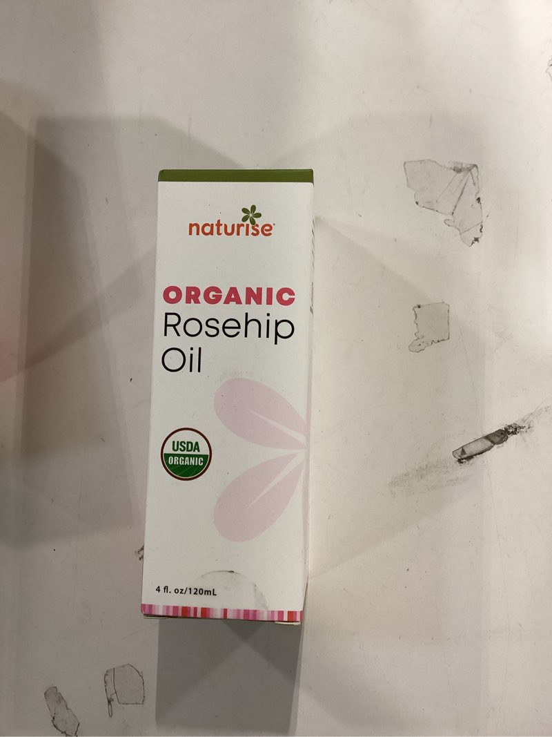 Naturise Organic Rosehip Seed Oil for Face, 100% Pure, Natural Cold Pressed Rose Hip Oil for Skin, H