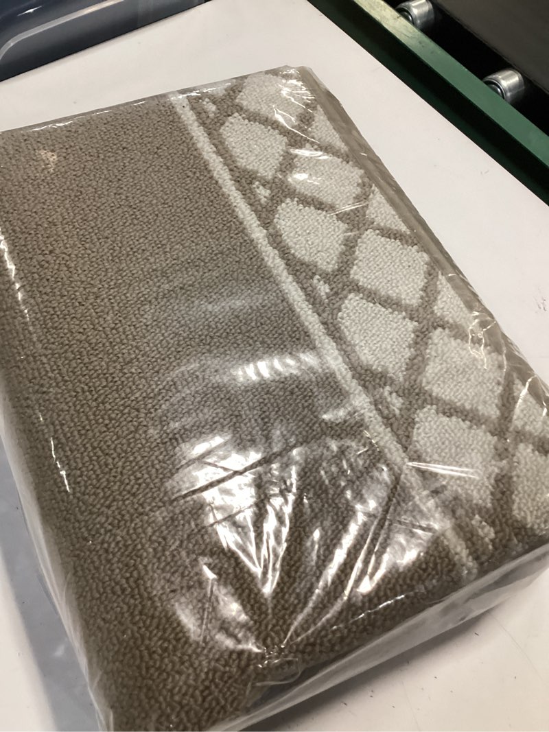 Condition photo showing New/Like New for cosy homeer kitchen rugs non slip washable kitchen mats for floor absorbent kitchen rugs sets of 2 kitchen runner rugs for kitchen carpet sink laundry area rugs,taupe,24" x 35"+24" x 60" 24 x 60 inch + 24 x 35 inch taupe