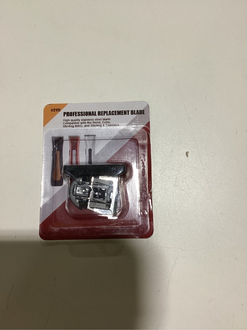 Condition photo showing New/Like New for Professional Detachable Hair Clipper Replacement Blades #2111 Blade Compatible with Wahl Mag Trimmers 8841/8143 /8700- Fits Professional Barbers and Stylists(1 pack silver) 1 silver pack